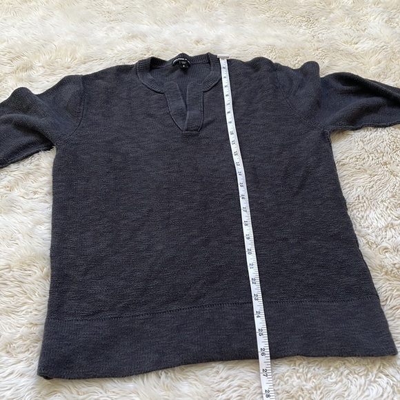 JAMES PERSE Dark Grey V Neck Sweater Women’s Size 0 = XS - Picture 9 of 14